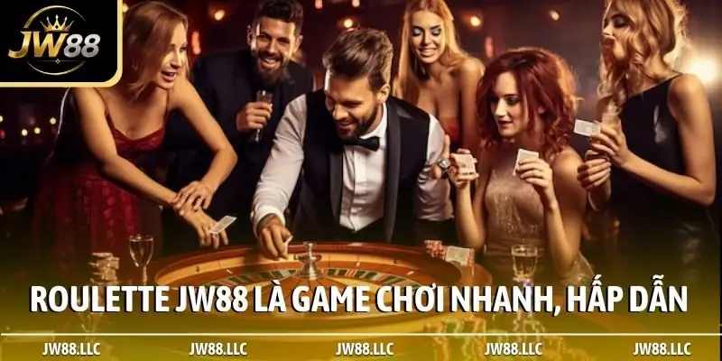 Roulette JW88 là game chơi nhanh, hấp dẫn